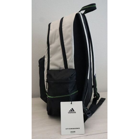 Adidas 5156584 Unisex Black/Wonder Beige City Icon 16" Laptop Backpack - Picture 5 of 16